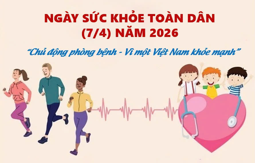 Hưởng ứng ngày Sức khỏe toàn dân 7/4/2026